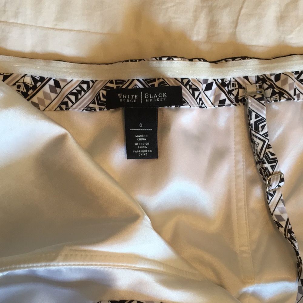 WHBM | STRAPLESS PRINTED BUSTIER TOP - Picture 11 of 14